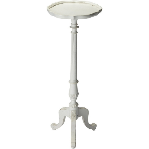 Chatsworth Cottage White Pedestal Plant Stand