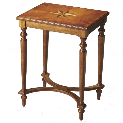 Tyler Side Table in Olive Ash Brown Finish Wood