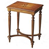 Tyler Side Table in Olive Ash Brown Finish Wood