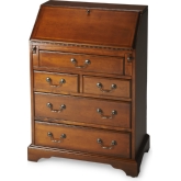 Danforth Olive Ash Burl Secretary