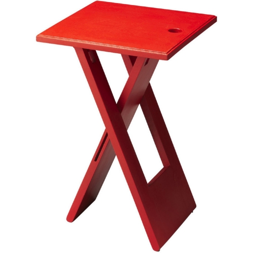 Hammond Red Folding Table