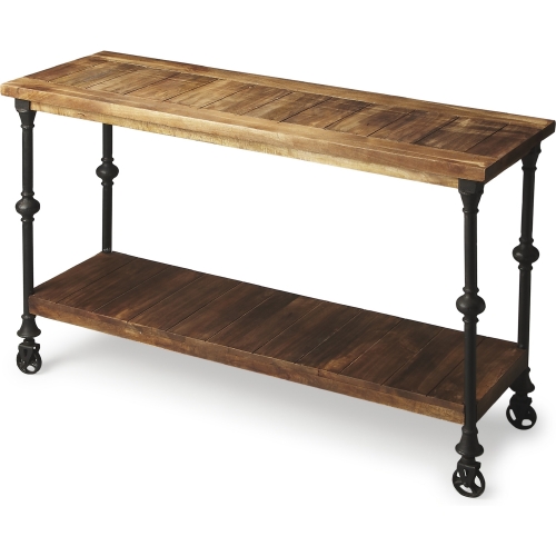 Fontainebleau Industrial Chic Console Table