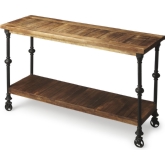 Fontainebleau Industrial Chic Console Table