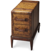 Columbus Old World Map Chairside Table