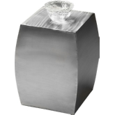 Getty Stainless Steel Accent Table