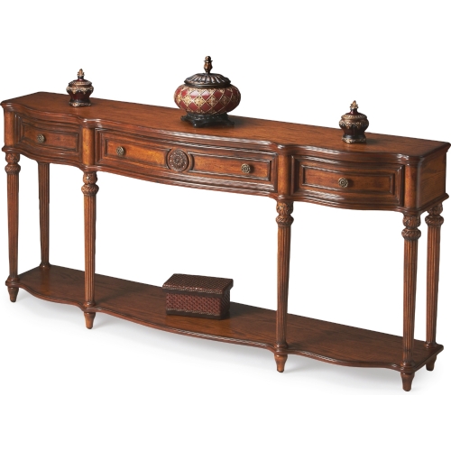 Peyton Vintage Oak Console Table