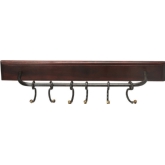 Glendo Iron & Wood Wall Rack