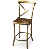 Bennington Antique Gold Bar Stool