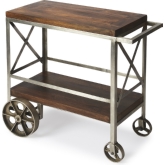 Industrial Chic Trolley Server Cart