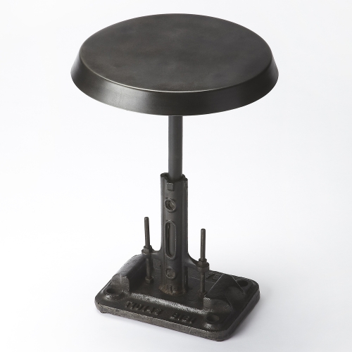 Industrial Chic Accent Table