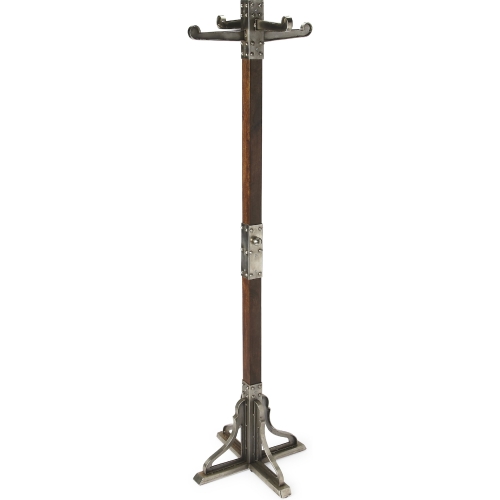 Industrial Chic Coat Rack