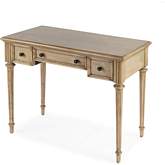 Edmund 38" Writing Desk in Antique Beige Finish