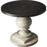 Artifacts Iron & Wood Foyer Table