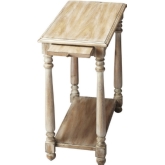 Devane Driftwood Chairside Table