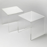 Crystal Clear Acrylic Bunching Table
