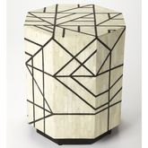 Greta Bunching Table with Black Bone Inlay