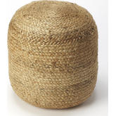 Noosa Jute Pouf Ottoman