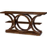 Stowe Console Table in Rustic Brown Mango Wood