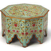 Priya Hand Painted Coffee Table in Multicolor