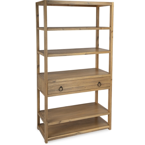 Lark Bookcase in Natural Finish Wood