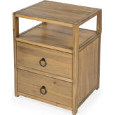 Lark Nightstand in Natural Finish Wood