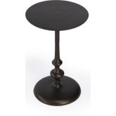 Ivanna Side Table in Bronze Aluminum
