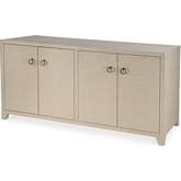 Bar Harbor 70" 4 Door Sideboard in Natural Raffia