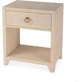 Bar Harbor 1 Drawer Nightstand in Natural Raffia