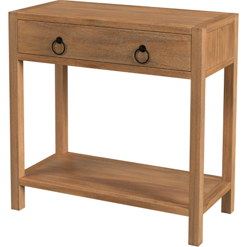 Lark 30" Wood 1 Drawer Nightstand, Light Brown