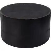 Tundra 31.5" Round Coffee Table in Bronze Stainless Steel