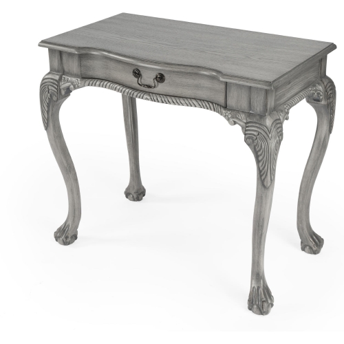 Dupree Writing Desk in Gray Wood