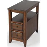 Marcus Side Table in Antique Cherry Finsih Wood