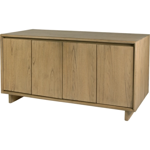 Halmstad 63" Sideboard in Light Brown Oak Finish Wood