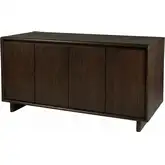 Halmstad 63" Sideboard in Walnut Brown Finish Wood
