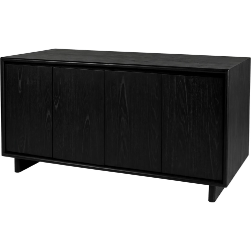 Halmstad 63" Sideboard in Black Finish Wood