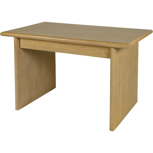 Halmstad 50" 1-Drawer Writing Desk in Blonde Oak Finish Wood