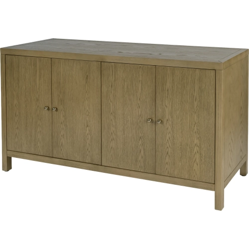 Nora 60" Sideboard in Light Brown Finish Wood