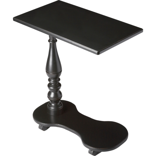 Mabry Black Licorice Mobile Tray Table