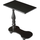 Mabry Black Licorice Mobile Tray Table
