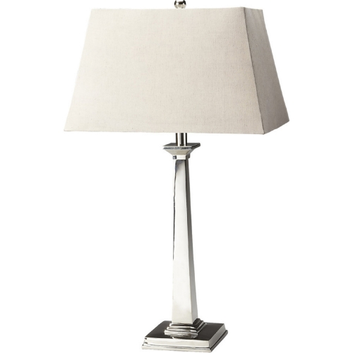 Nickel Finish Table Lamp
