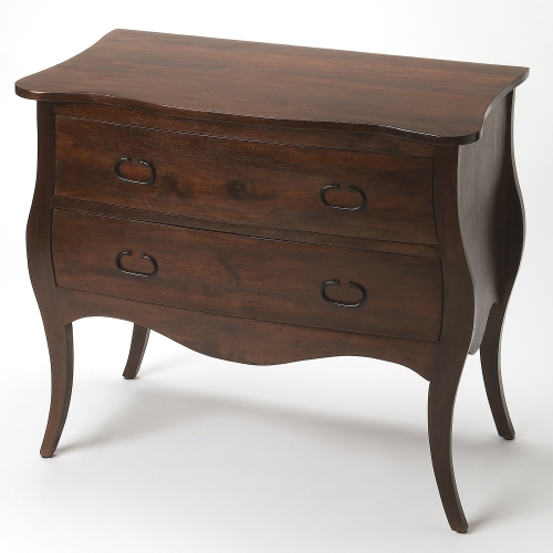 Rochelle Antique Walnut 2 Drawer Chest