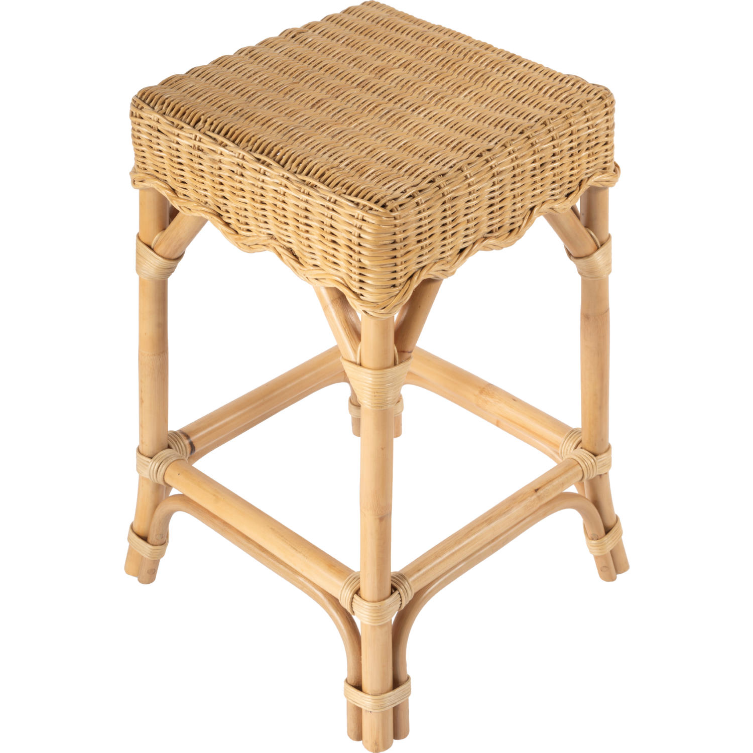 Butler Specialty Furniture Flora Scalloped Counter Stool