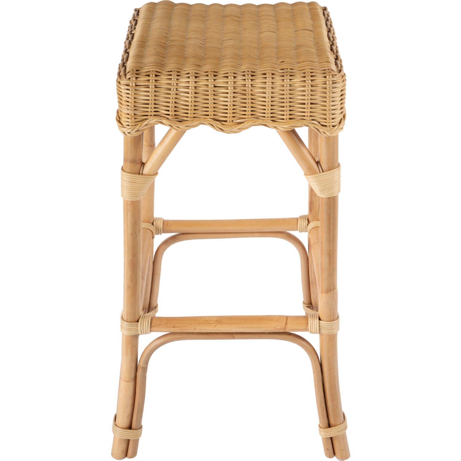 Butler Specialty Furniture Flora Scalloped Bar Stool - Thumbnail 2