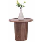 2607 Lamp Side Table in Walnut Veneer Finish Wood
