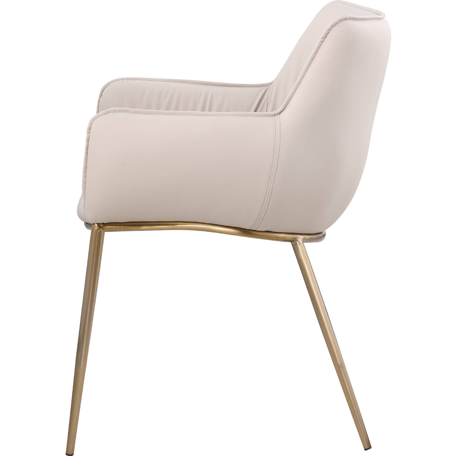 Chintaly Tracy Club Dining Arm Chair - Thumbnail 3