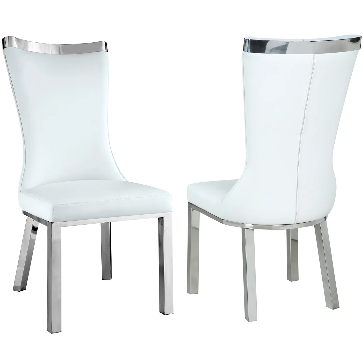 Adelle Curved Back Side Chair - Thumbnail 3