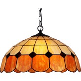Eileen Tiffany Style 2 Light Ceiling Pendant Light