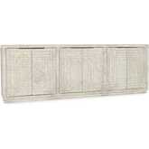 Tafari 103" 6 Door Cabinet in Timeworn Cream Reclaimed Wood
