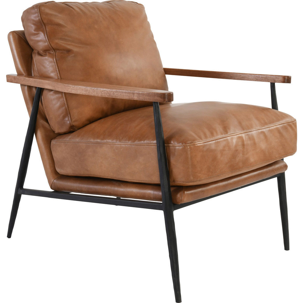 accent club chair with metal        <h3 class=