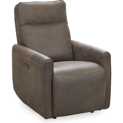 Vivica Power Recliner in Dark Brown Leather